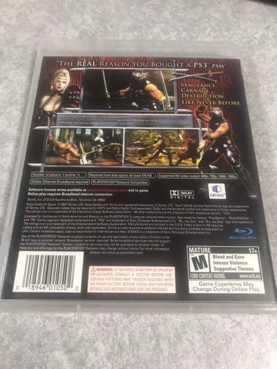 Nintendo Switch Ninja Gaiden Sigma 2 Collector's Edition