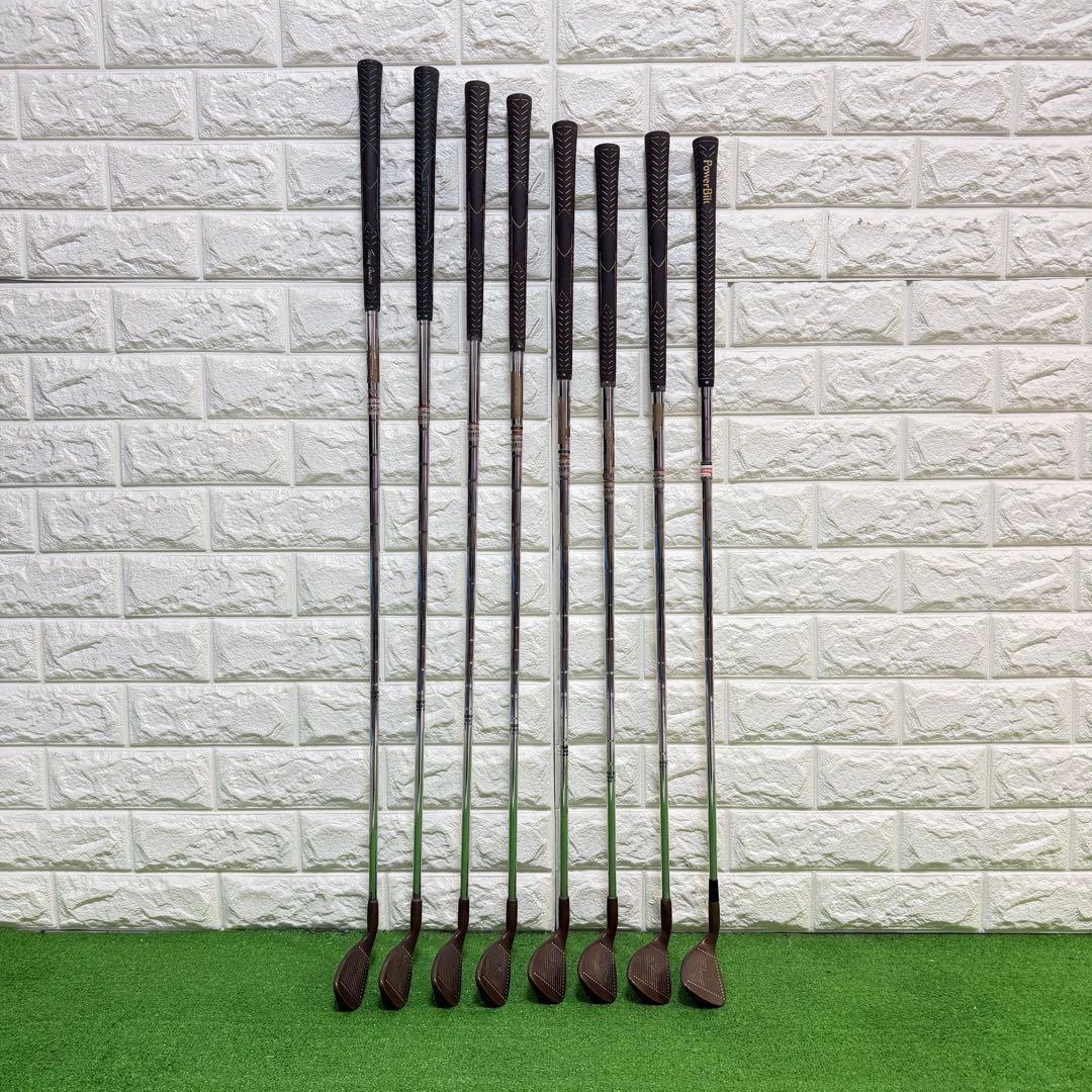 激レア　PowerBilt TPS ベリリウムカッパー アイアン8本　訳あり特価