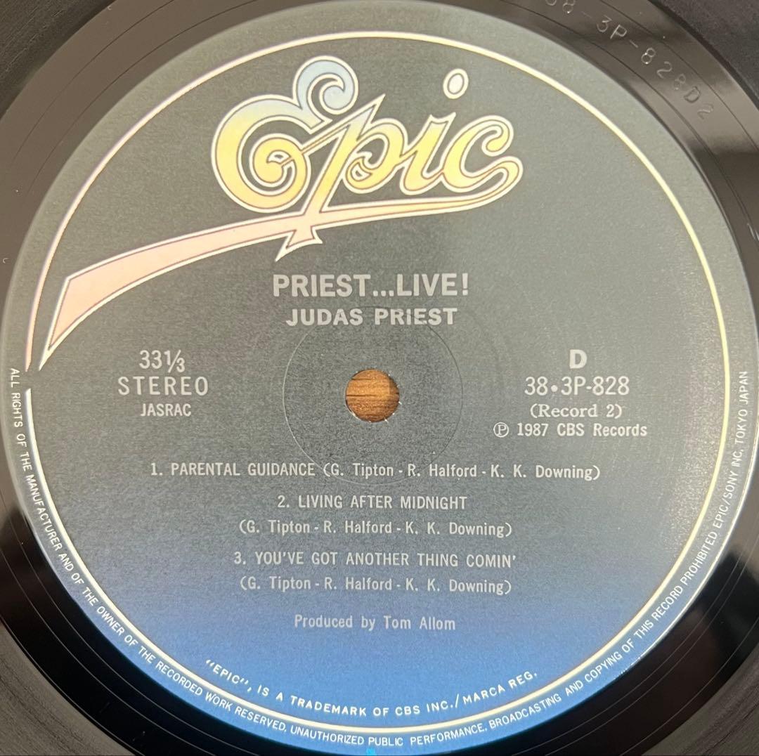 【2LP/美盤/帯付】Judas Priest / Priest... Live