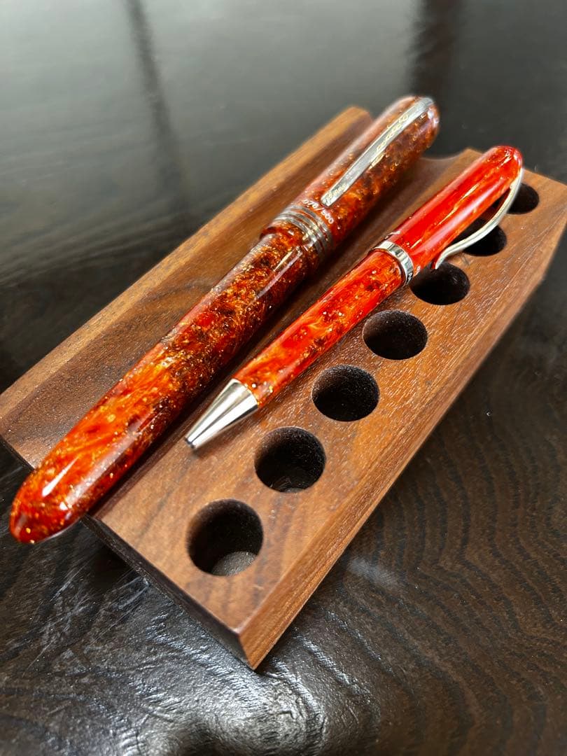 【調整済】VISCONTI 14K万年筆とボールペンセット YOU&ME