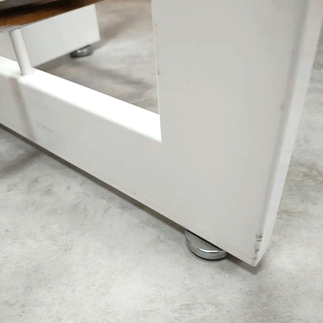 IDC大塚家具 アルテジャパン ガラス センター テーブル ホワイトYG-65