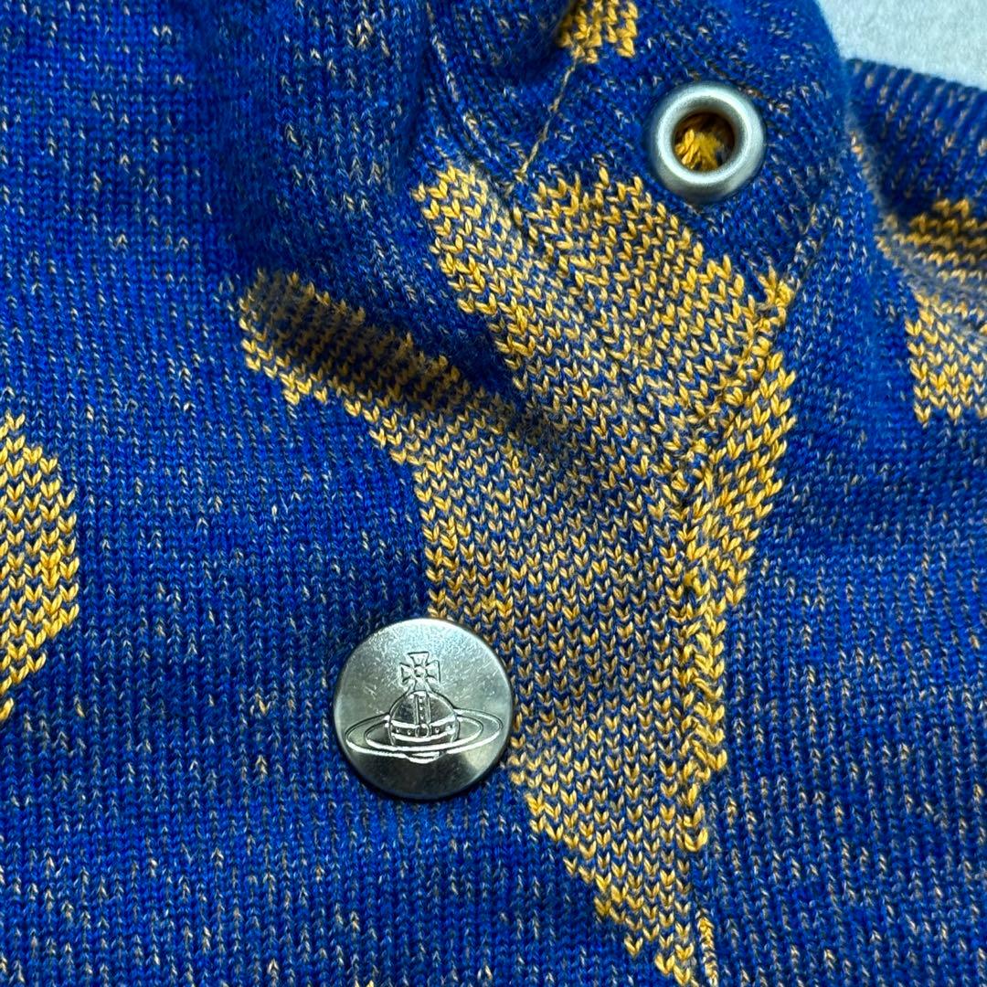 【Vivienne Westwood MAN】アートデザイン ニットジャケット