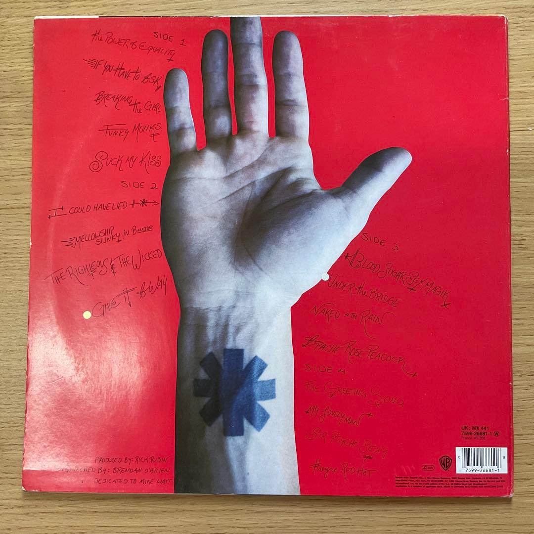 洋楽 Red Hot Chili Blood Sugar Sex Magik