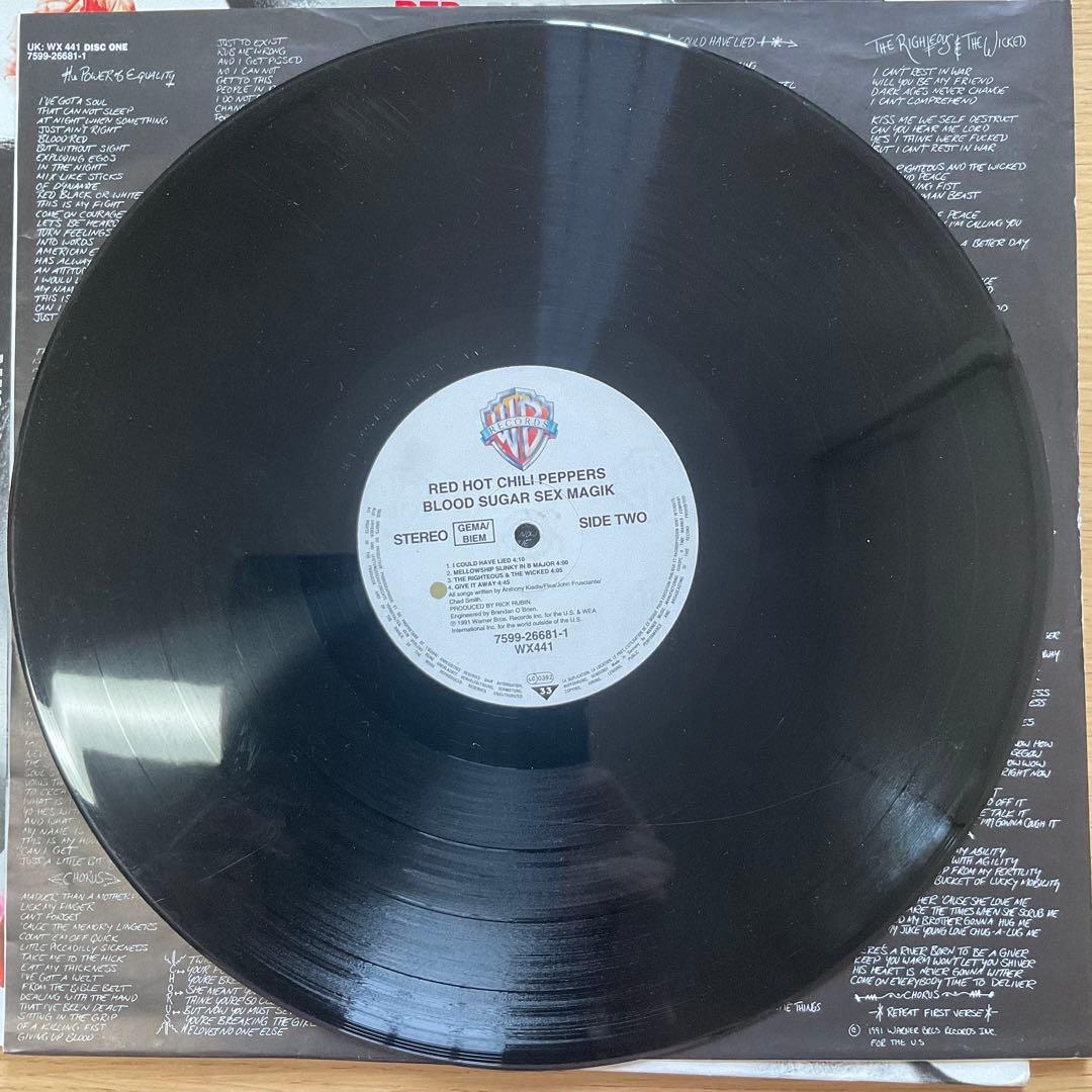 洋楽 Red Hot Chili Blood Sugar Sex Magik