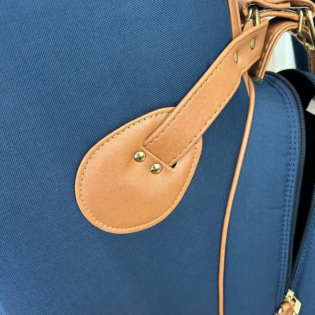 【極美品】BALENCIAGA バレンシアガ　キャディバッグ　ゴルフ　ネイビー