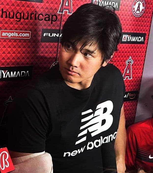 New Balance 大谷翔平選手着用 Tシャツ ブラック XL 2枚組 ③