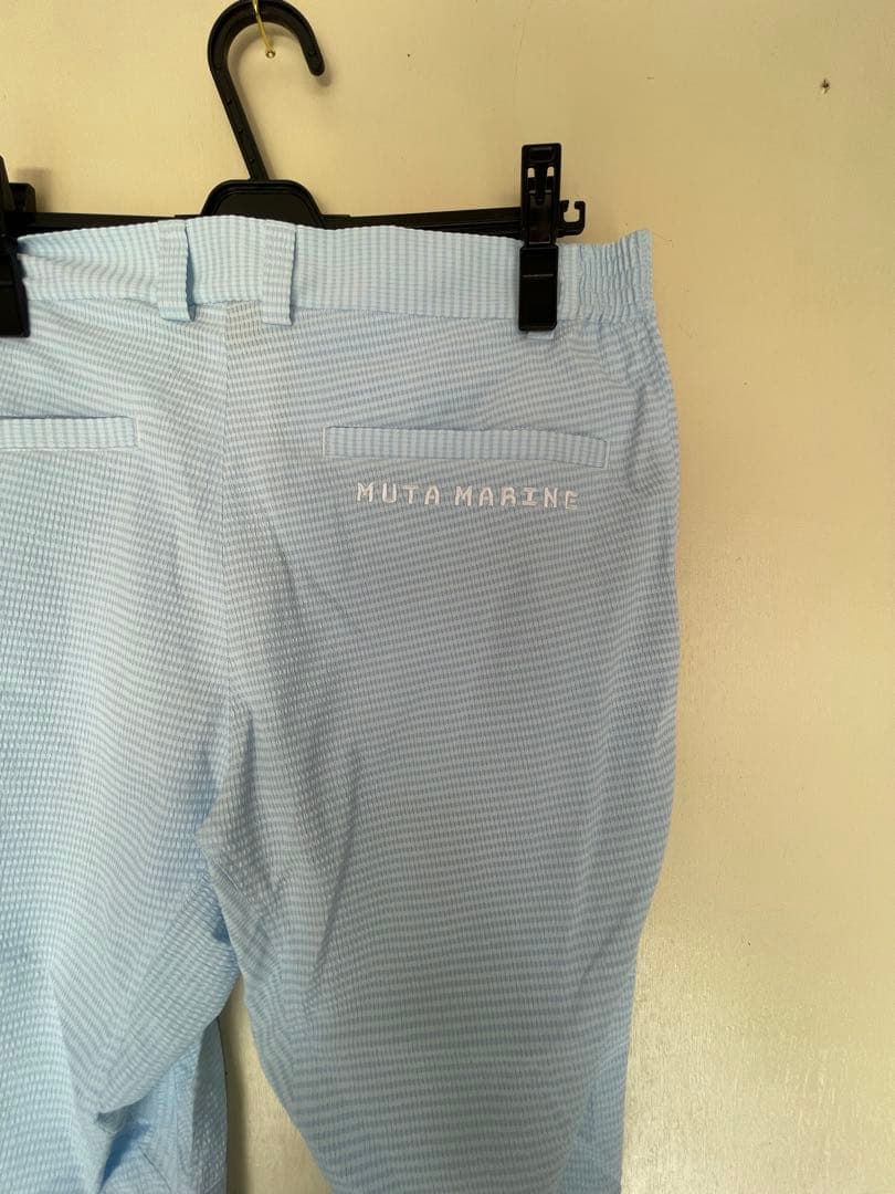MUTA MARINE ムータマリーン　ストライプ ゴルフパンツ 6