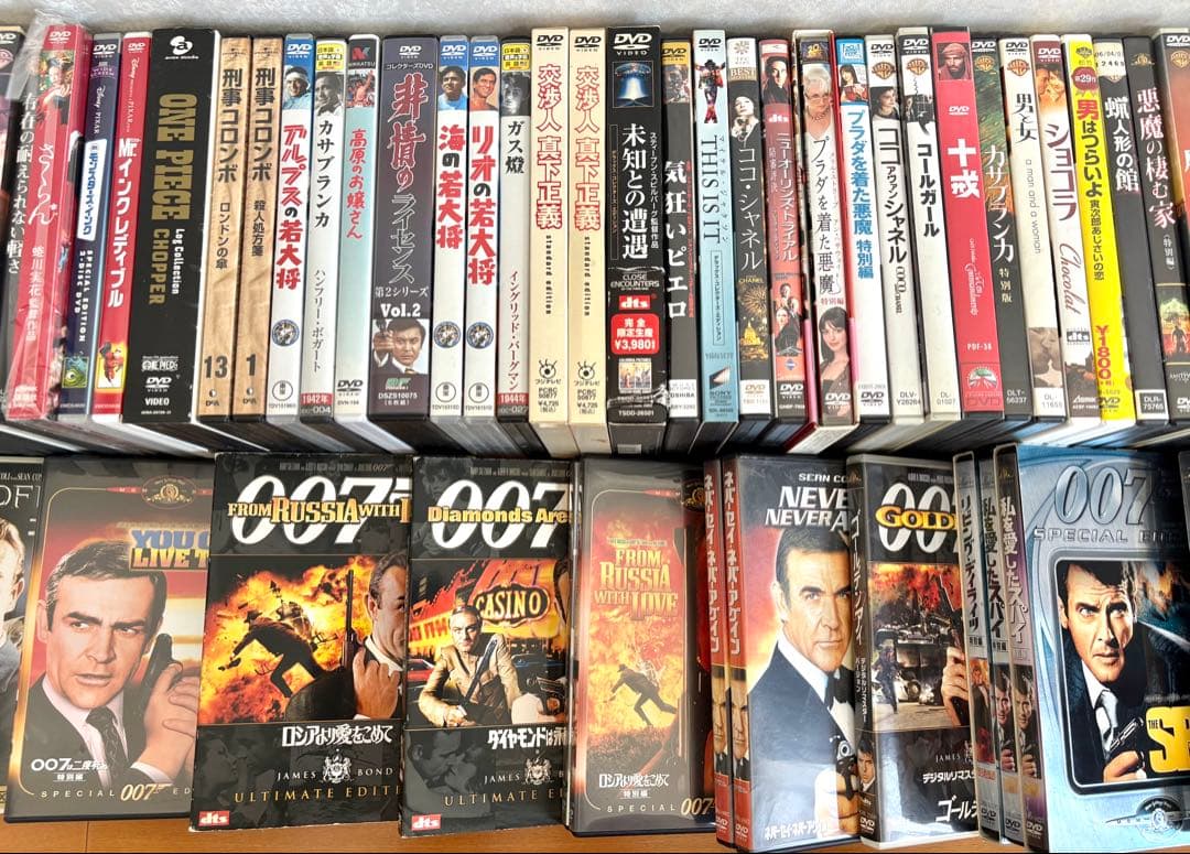 007シリーズ 他洋画、邦画、アニメ、DVDコレクションまとめ売り