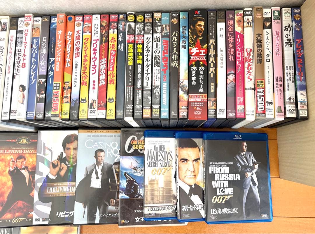 007シリーズ 他洋画、邦画、アニメ、DVDコレクションまとめ売り