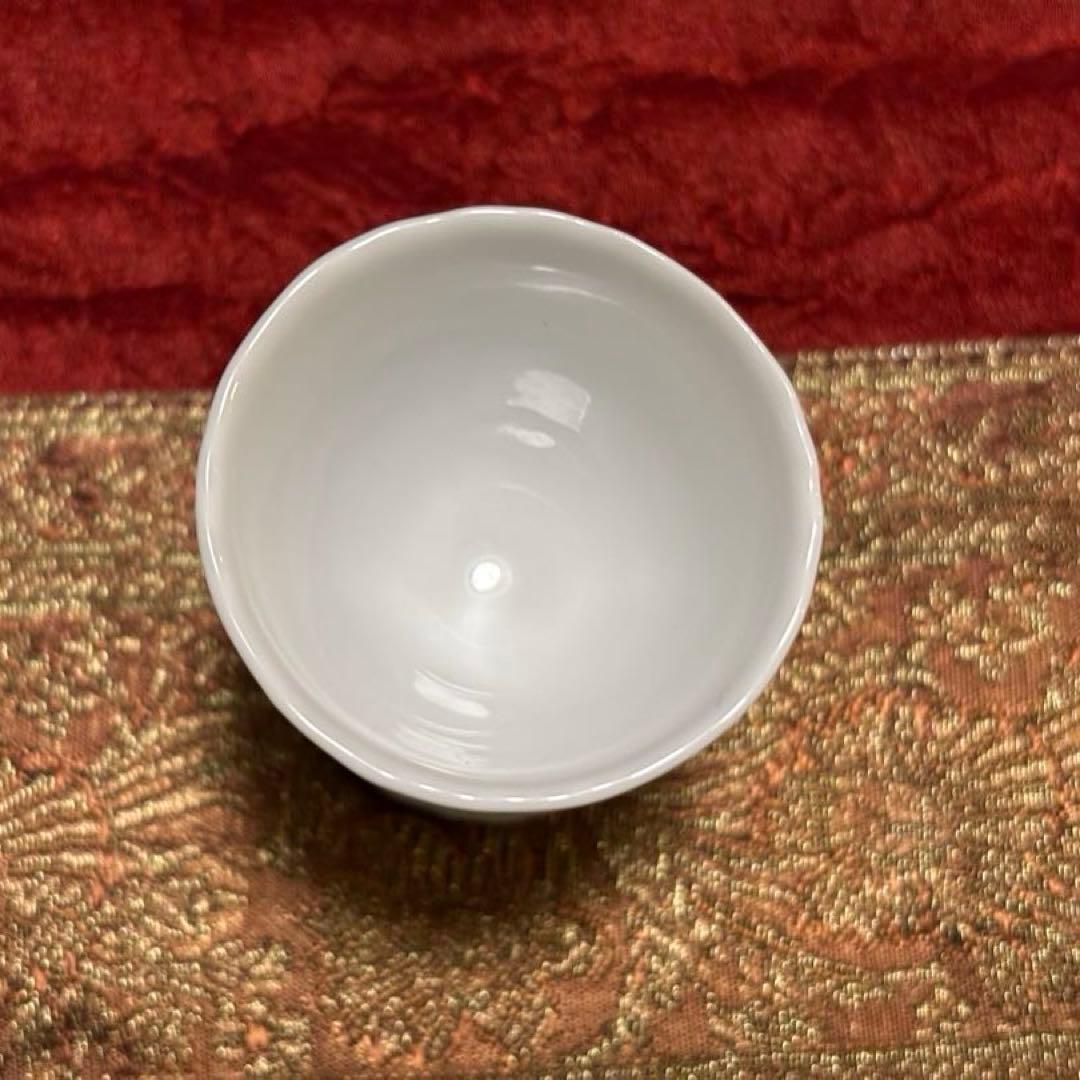 Aoiリチャード・ジノリ　ベッキオホワイトシリーズ　エッグカップ　４客