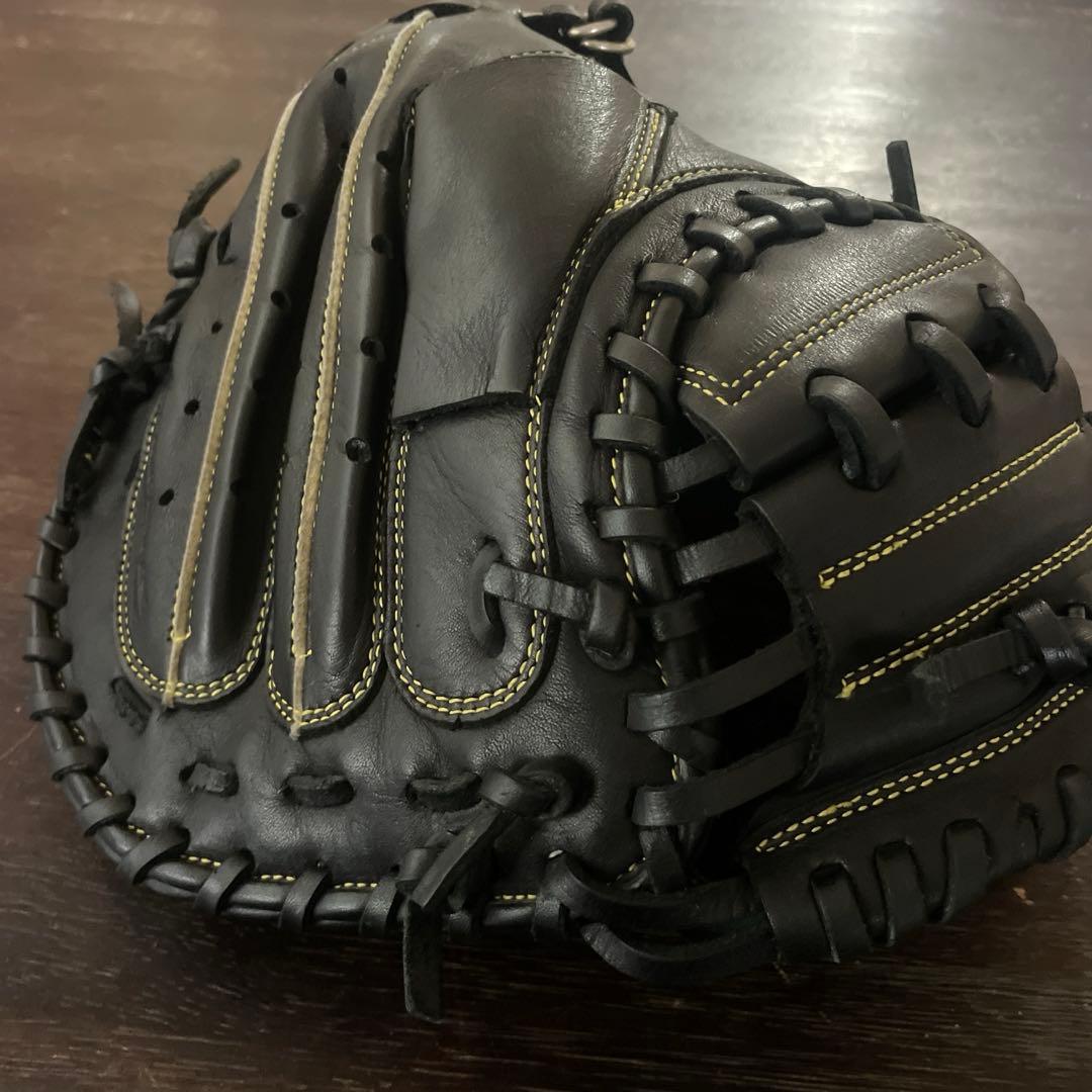 【美品】 ミズノ サウスポー キャッチャーミットセレクト9 軟式少年用