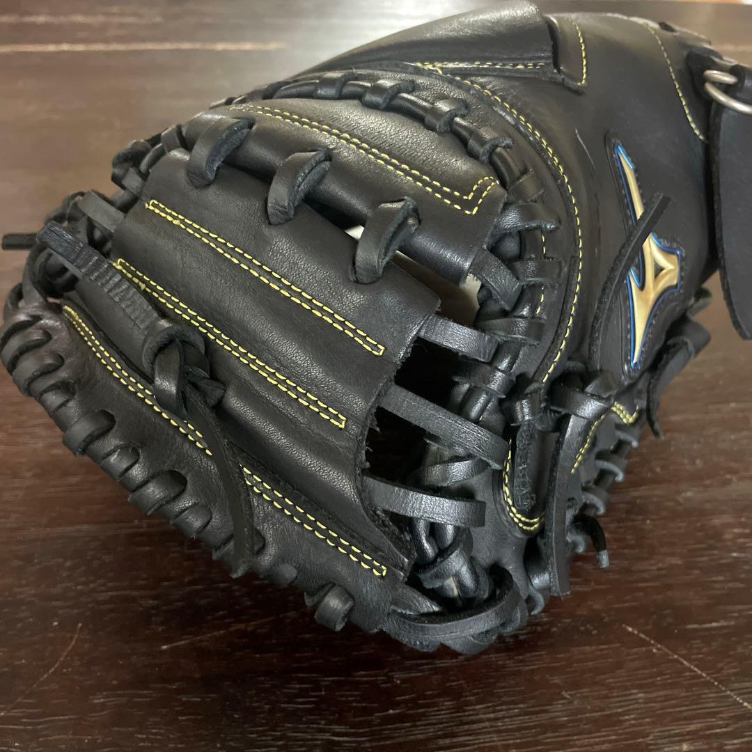 【美品】 ミズノ サウスポー キャッチャーミットセレクト9 軟式少年用