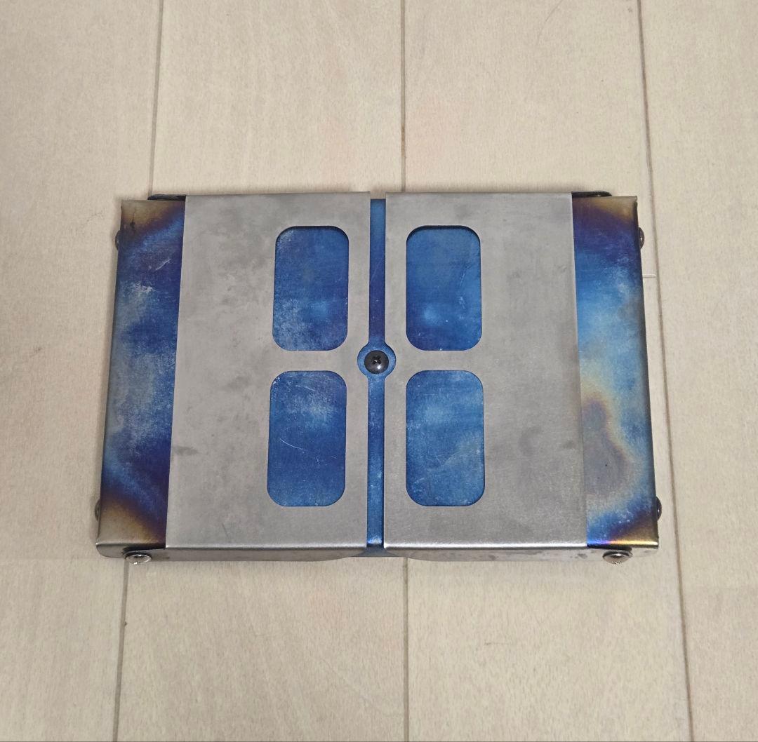 【2回使用】 FireBook TITAN リフレクター 専用五徳 ケース付き