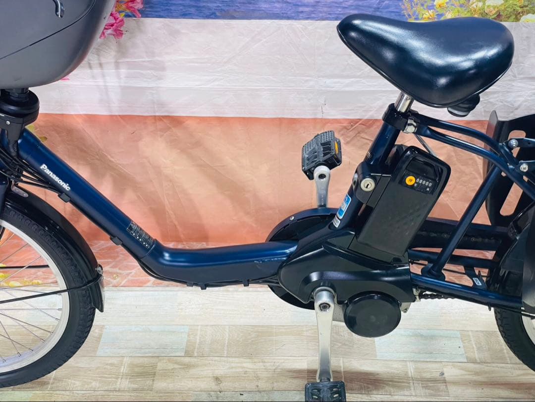 パナソニックギュット⭐️12AH！子供乗せ電動アシスト自転車Y3524