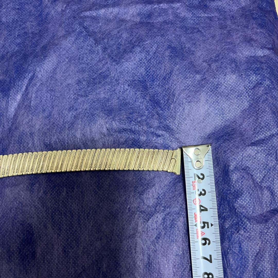 銀製（silver）　蛇腹時計バンド