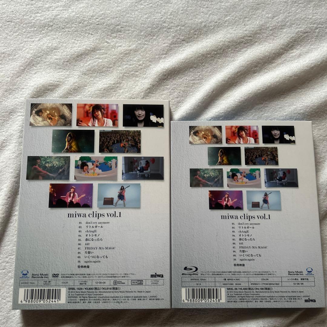 ミュージック miwa/miwa clips vol.1