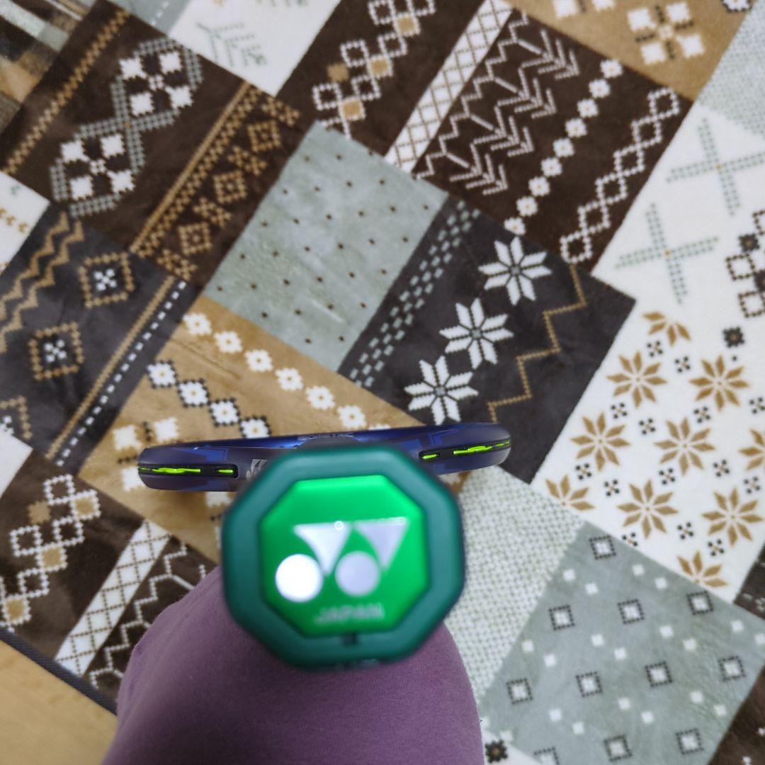 YONEX 硬式テニスラケット 青/黄