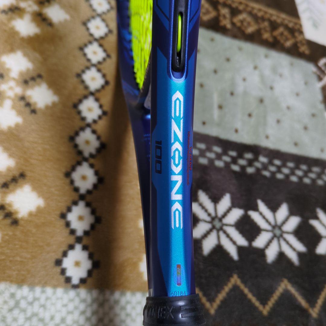 YONEX 硬式テニスラケット 青/黄