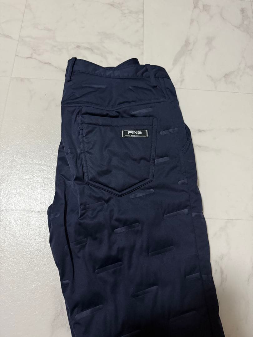 PING 中綿ブルゾン、パンツ　上下セット　冬　ゴルフ　ウインドブレーカー