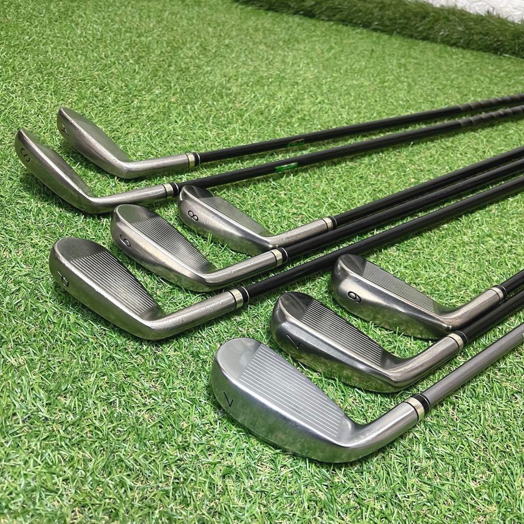 PRGR プロギア egg FORGED アイアン M-40 SR 8本セット