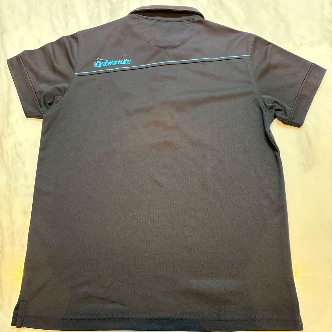 Bunker Mentality ゴルフシャツ ブラック Sサイズ 着用済み