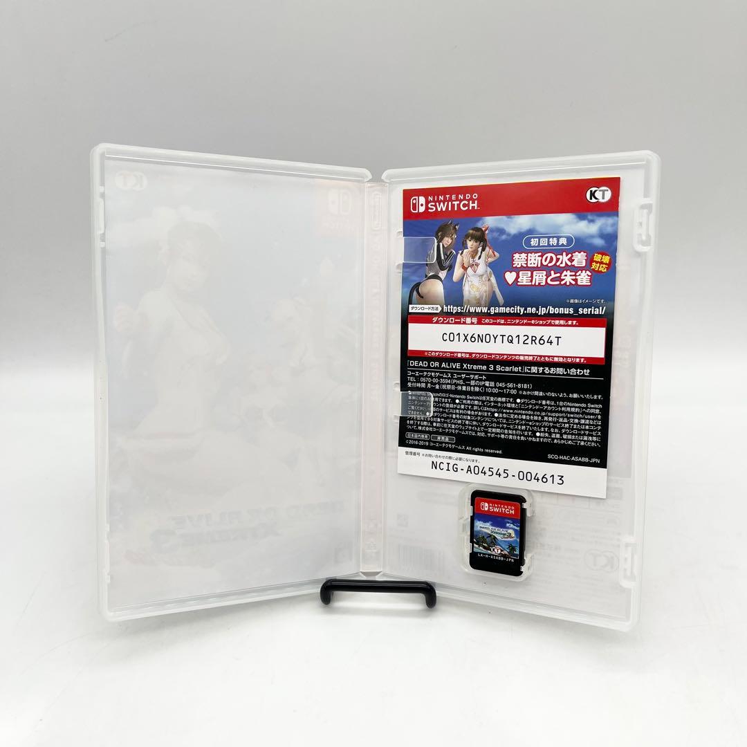 【良品】DEAD OR ALIVE Xtreme3 ソフト 任天堂 Switch