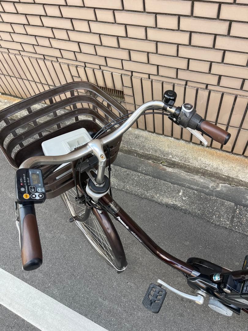 「防犯登録込み」8.9ahパナソニック電動アシスト自転車26インチ