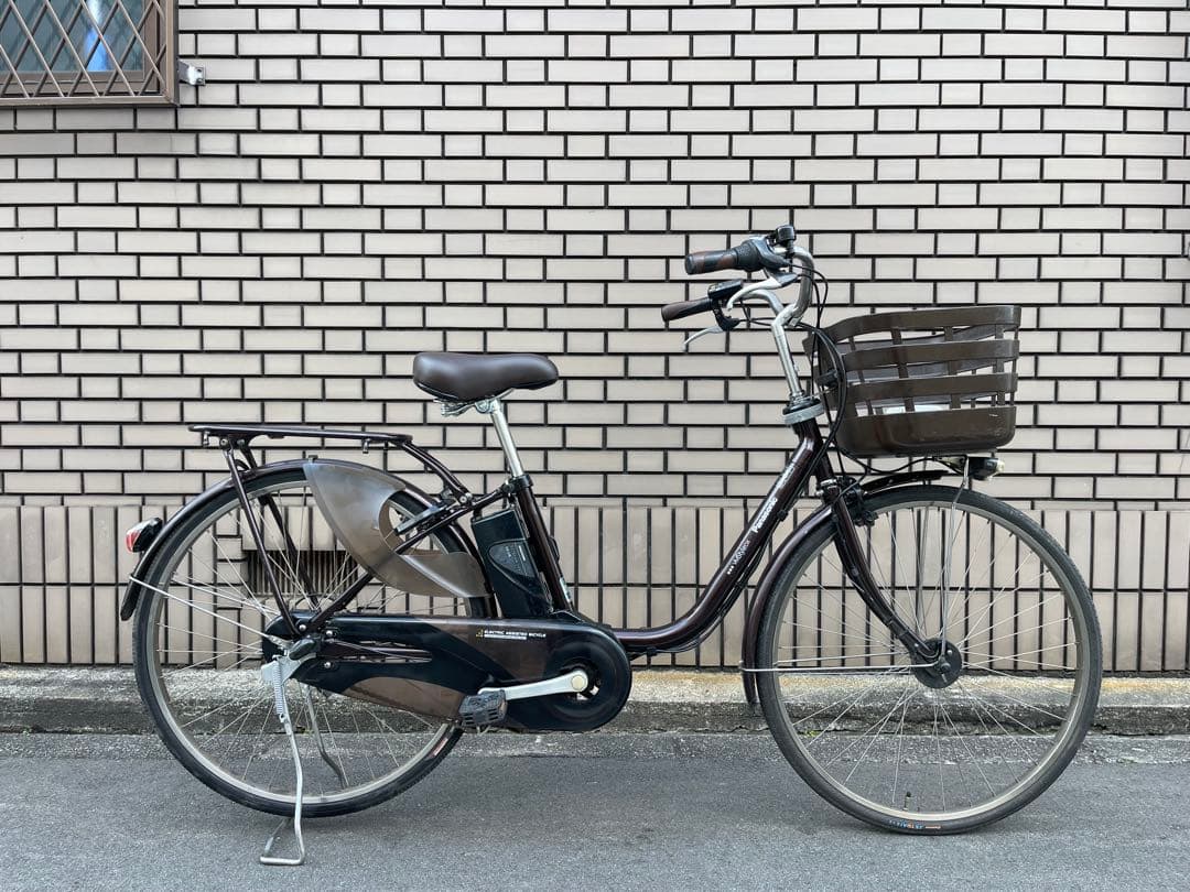 「防犯登録込み」8.9ahパナソニック電動アシスト自転車26インチ