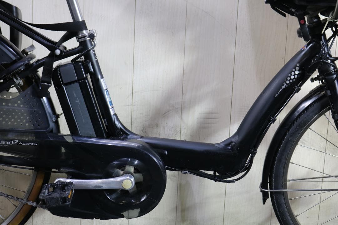 ブリヂストン アンジェリーノアシスタ A26L81 22-26型6AH 黒