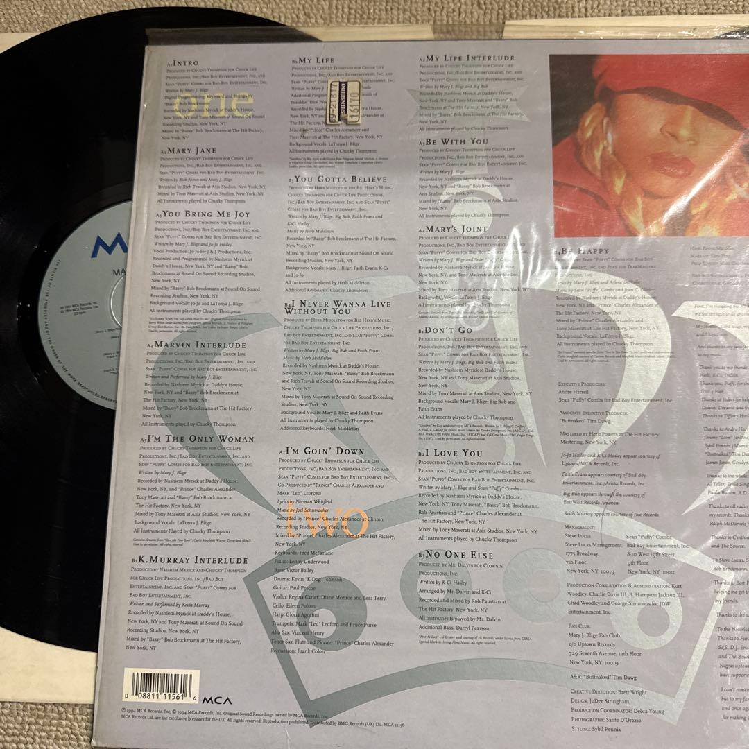 Mary J. Blige / My Life LPレコード