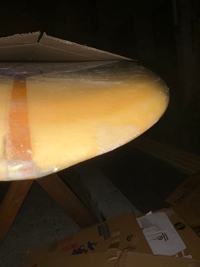 フレッチャーシエープ9ロングボード 赤いストライプ追加画像送料込みにしました