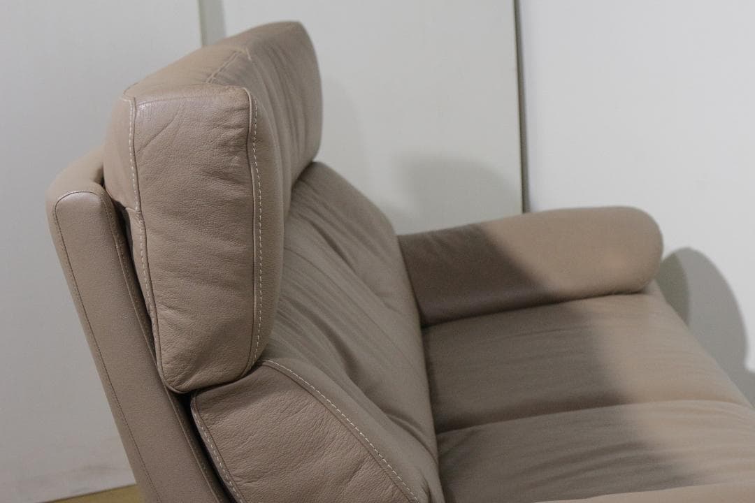 karimokuカリモク★２人掛けワイドソファ★本革★ZT7322K034★