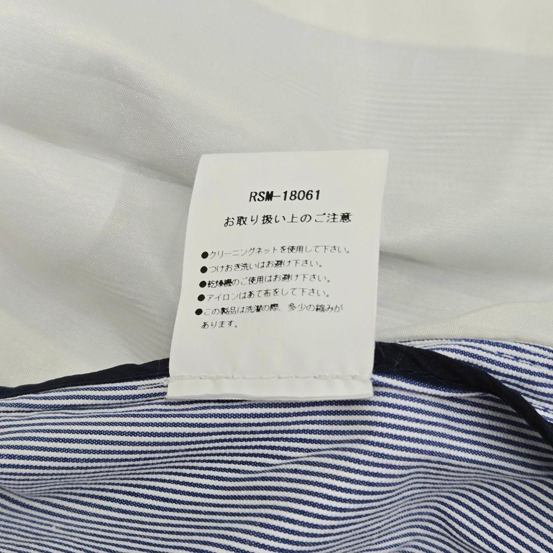 ラフ&スウェル　テーラードジャケット　ストライプ　ゴルフ　S　ライトブルー