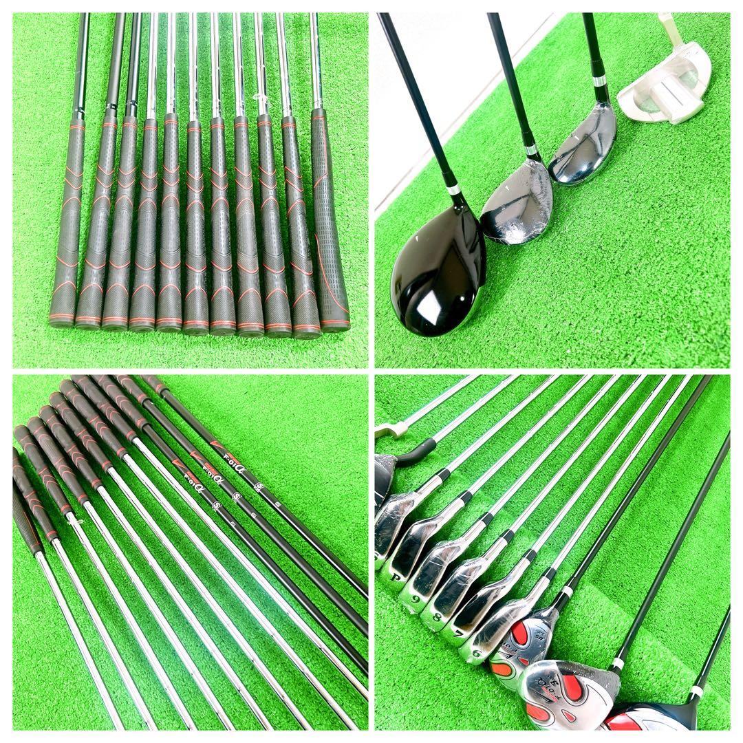 【未使用品多数レフティ】ワールドイーグル　メンズゴルフクラブセット　左利き　S