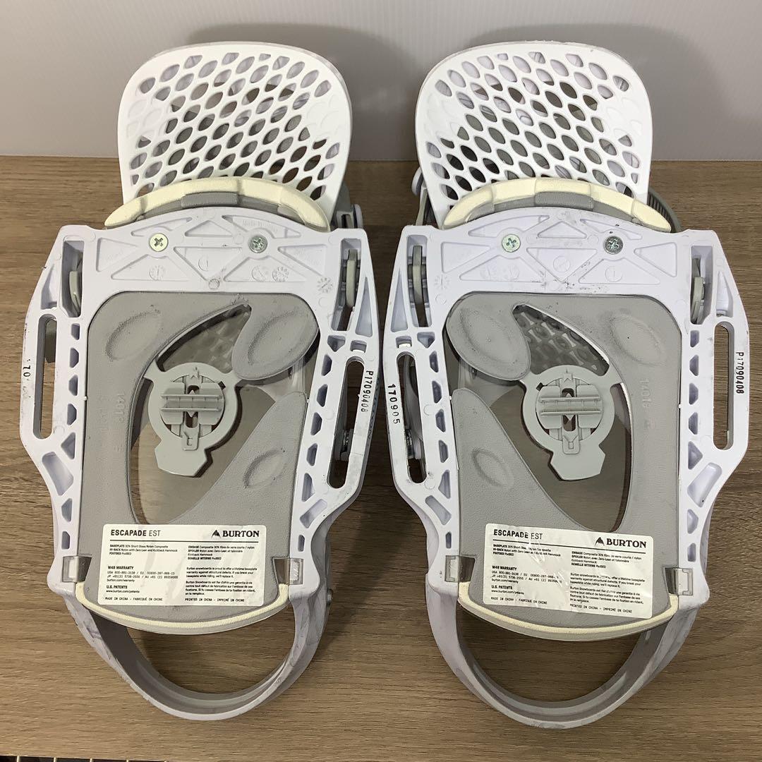 046BURTONバートンESCAPADEスノーボードビンディングバインディング