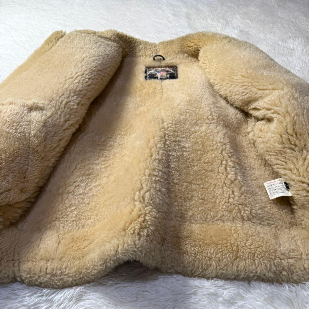 WIND ARMOR 米国製ムートン B-3 フライトジャケット M 短丈