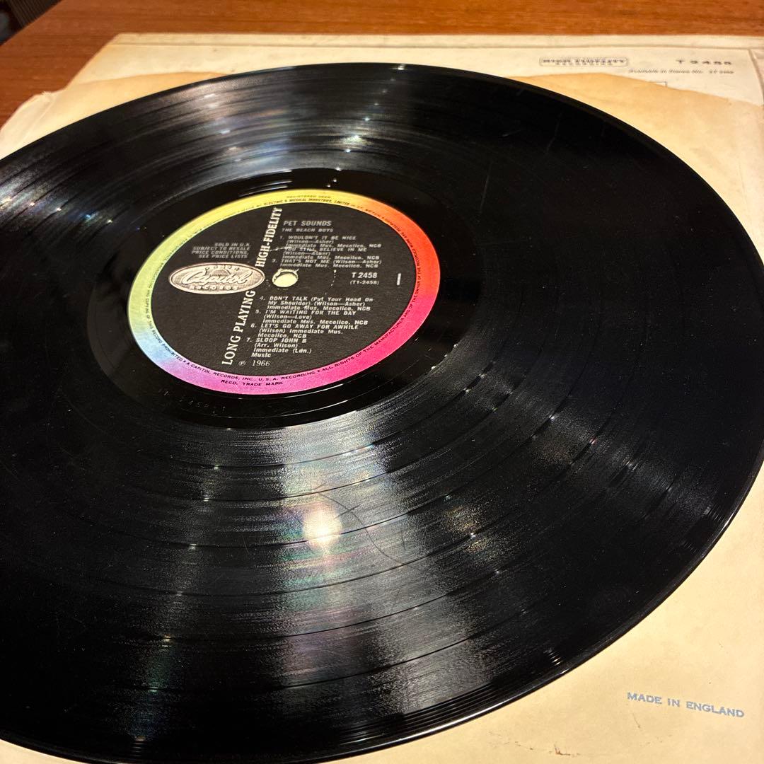 【UKオリジナル 1/1】Beach Boys ／Pet Sounds MONO