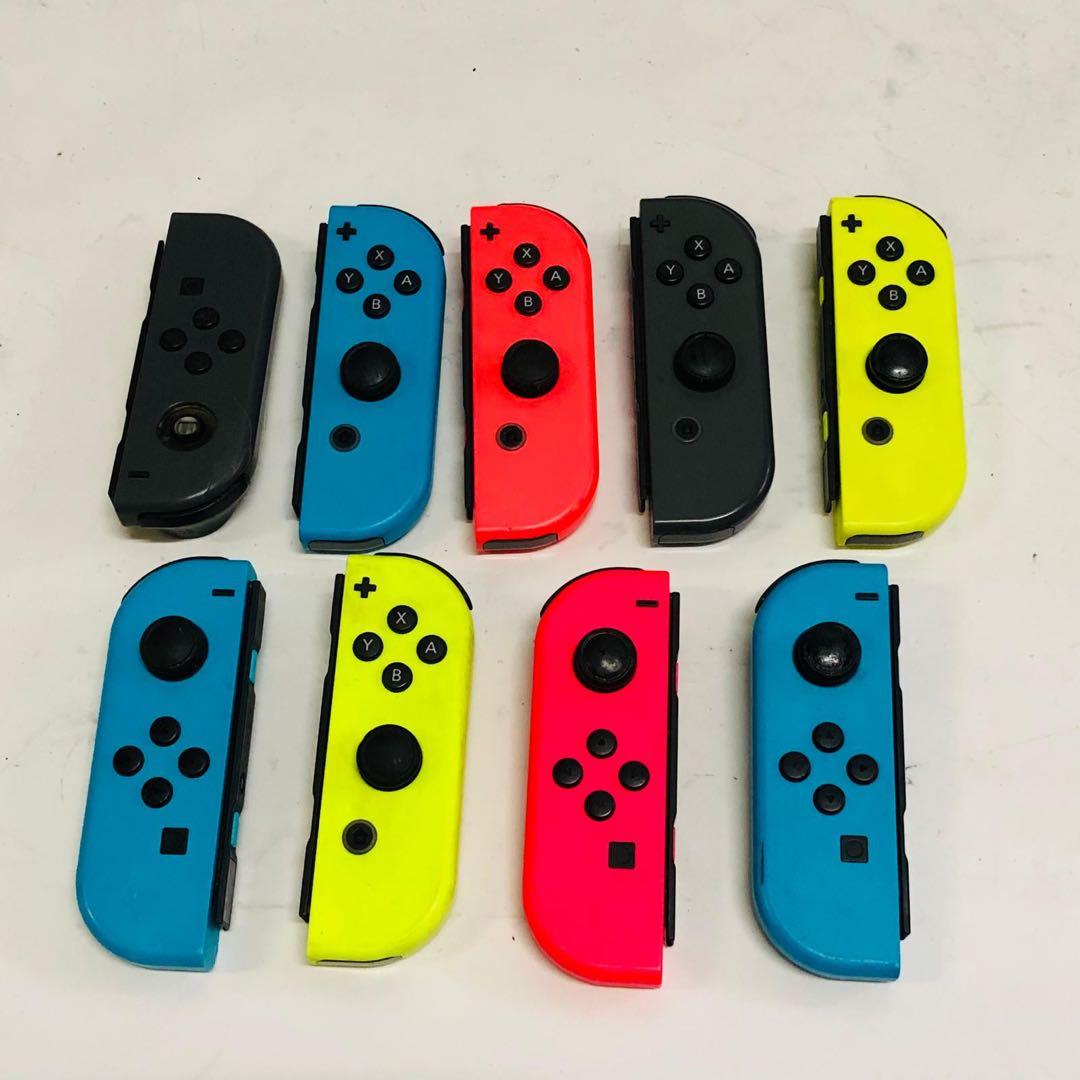 カラーブルーレッドSwitch 左右セットジョイコンJoy-Con/9台まとめて