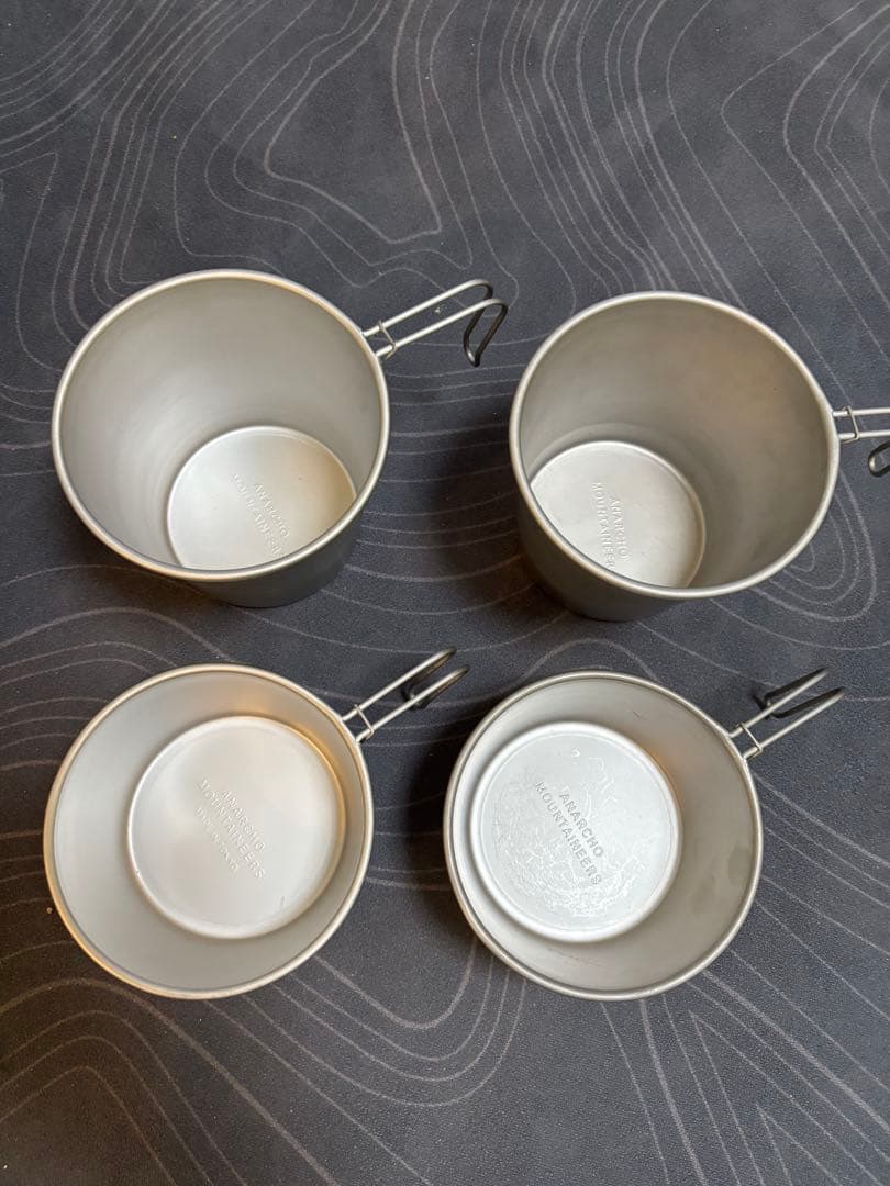 MOUNTAIN RESEARCH　ANARCHO MUG アナルコマグ　4つ