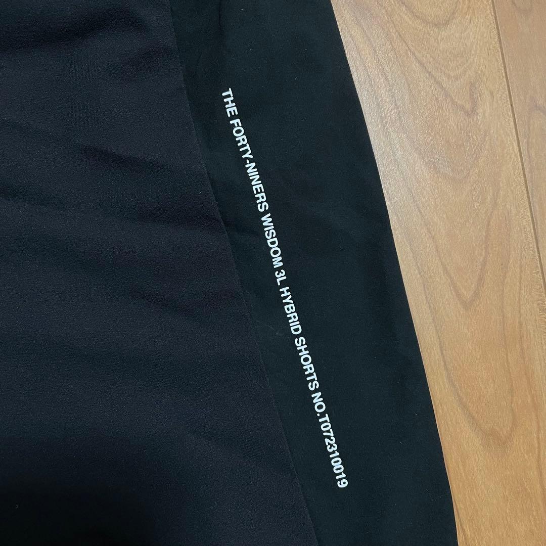 未使用　TFW49 ハイブリッド　ショートパンツ　ブラック　L ゴルフ