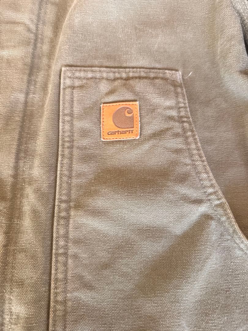 Carhartt オリーブグリーンジャケット USED