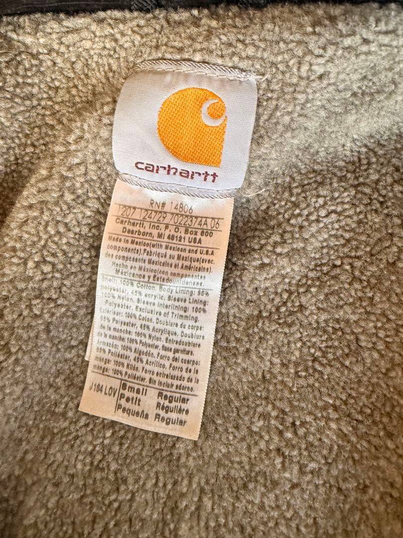 Carhartt オリーブグリーンジャケット USED