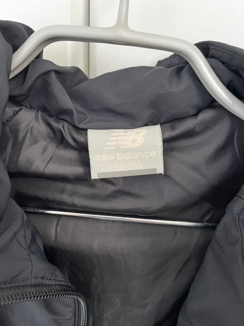 【美品】New Balance ブラックベンチコート バスケ　サッカー　野球