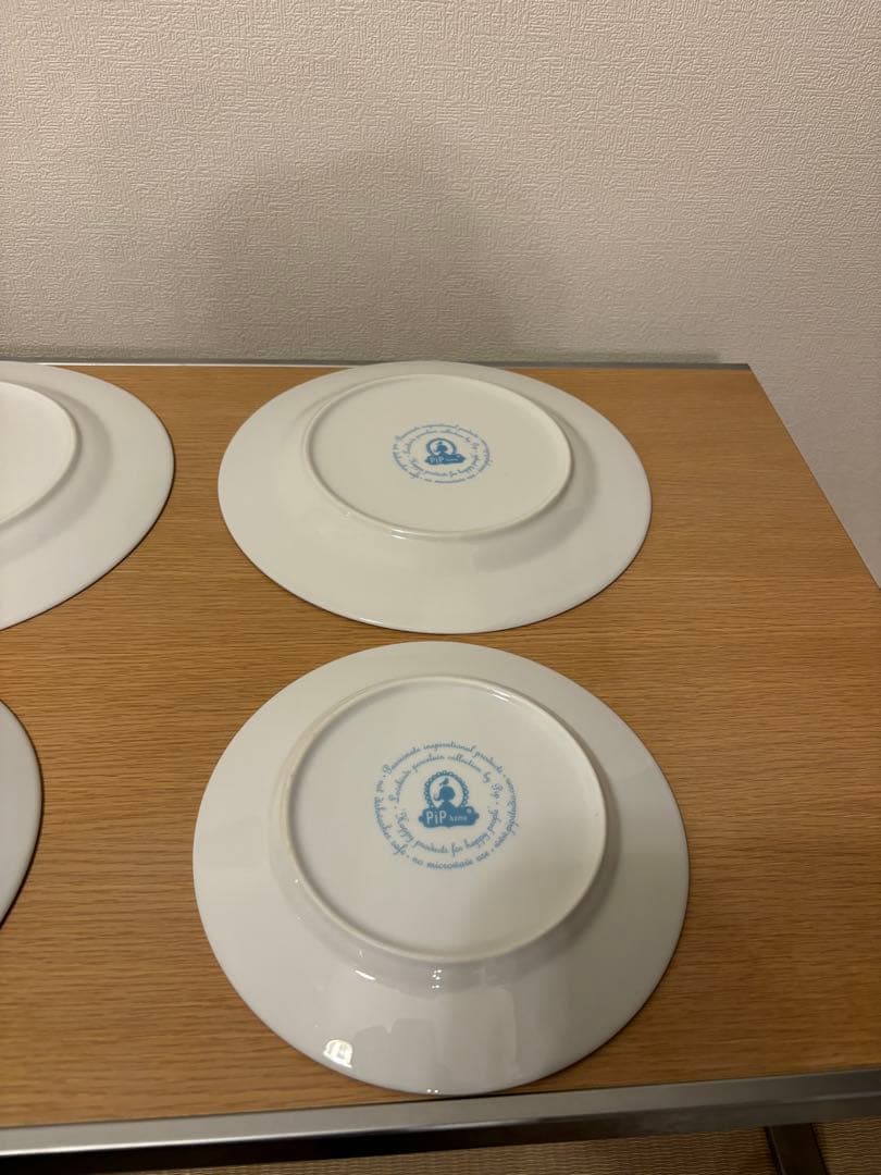 PiP Studio プレート3枚セット 小鳥 バード ピップスタジオ