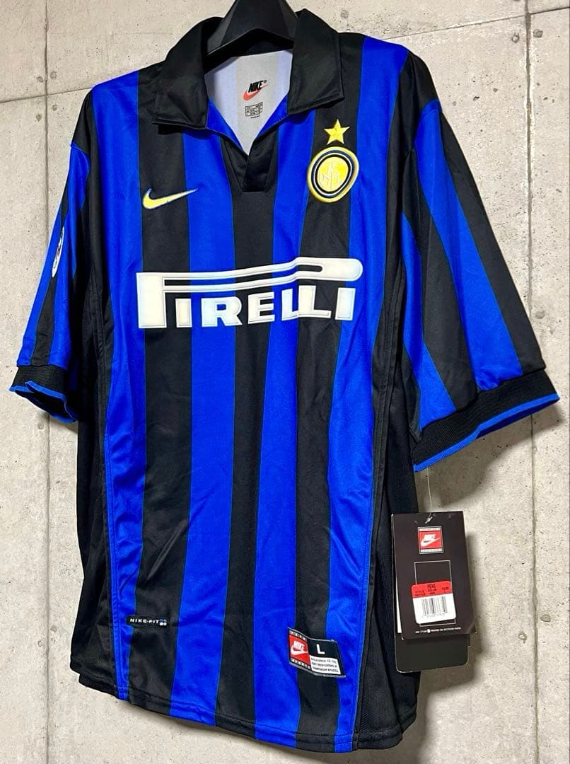 【新品/タグ付き】98/99 インテル・ミラノ ♯10 ロベルト・バッジョ【L】