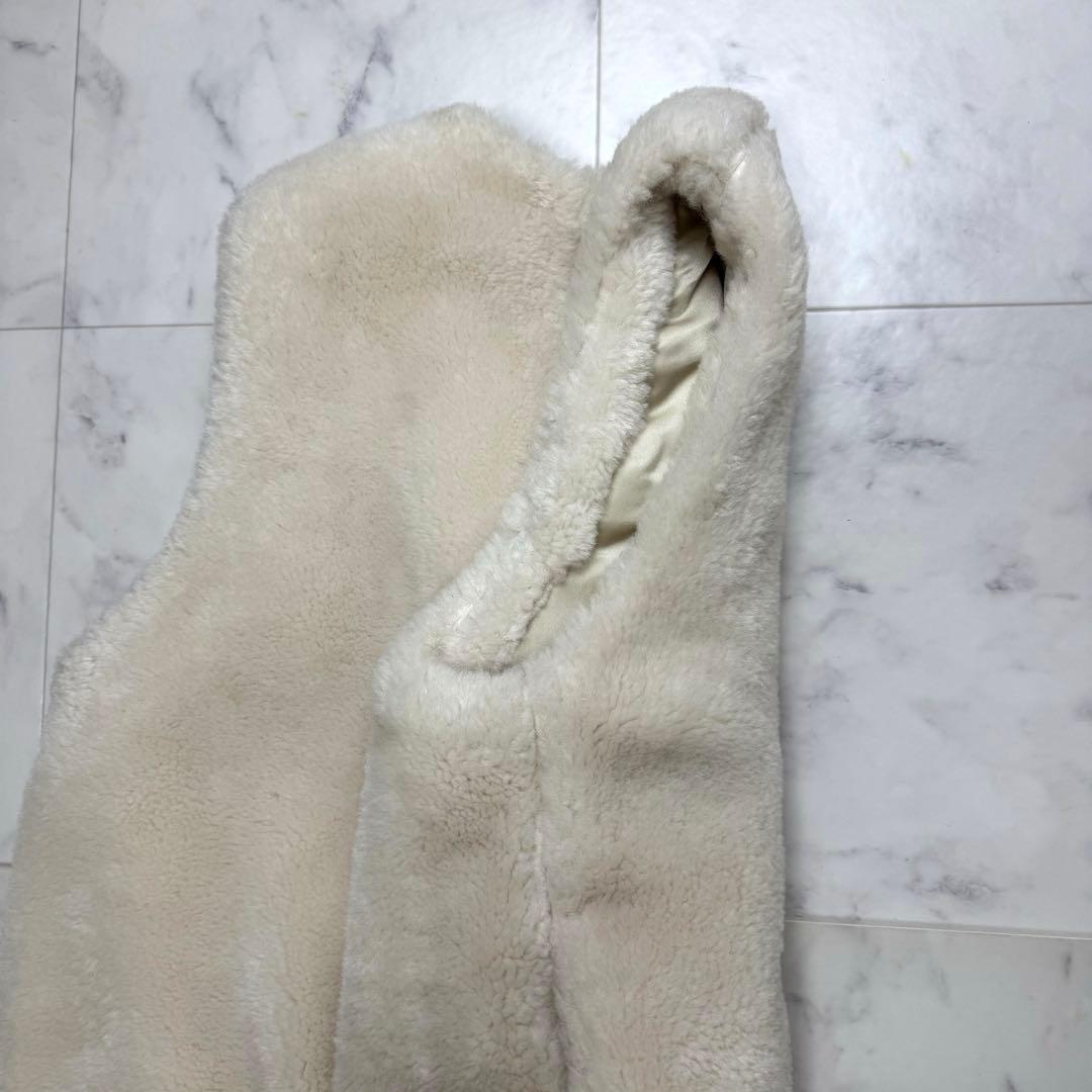 【ほぼ新品】 24AW Noble スノーボアボリュームフォルムベスト