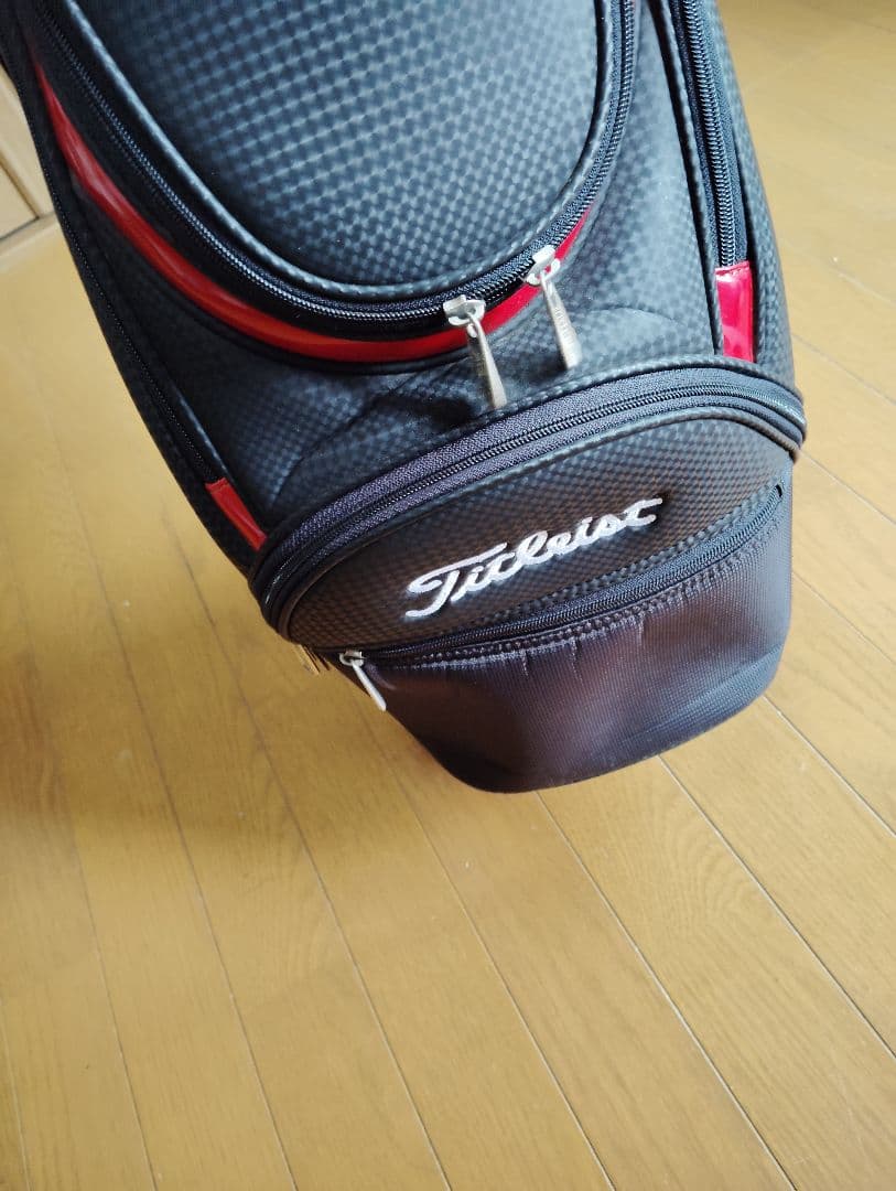 Titleist ゴルフキャディバッグ ブラック