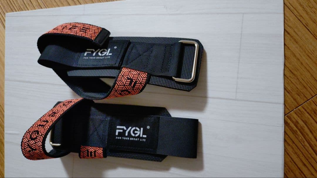 FYGLネオプレンパッド入り手首サポート付きリフティングストラップ