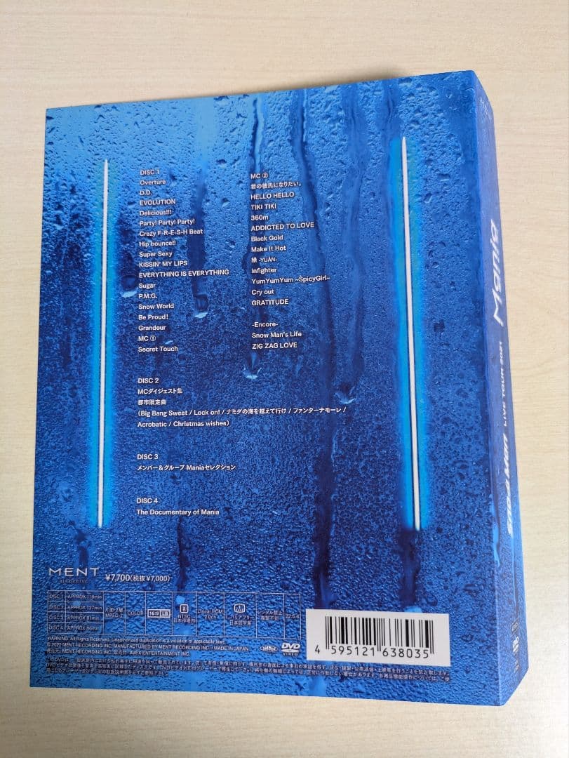 Man　ライブDVD　まとめ売り