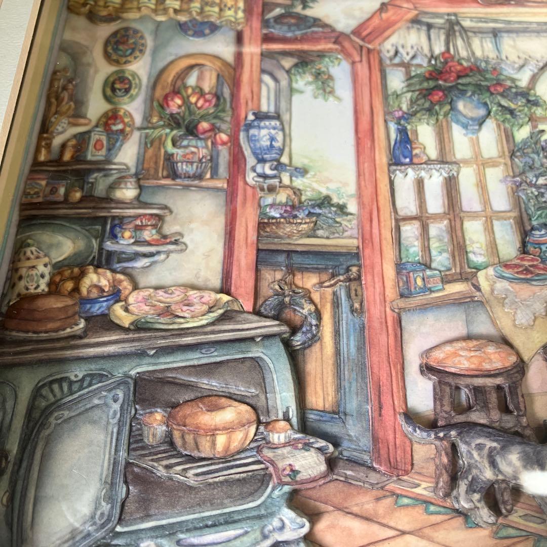 シャドーボックス　完成品　額入り　キムジャコブス